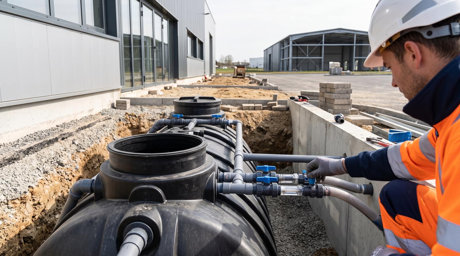 Aide de l'Agence de l'eau Loire-Bretagne pour un projet d'eau de pluie professionnel : ce qu'il faut vérifier avant de compter dessus
