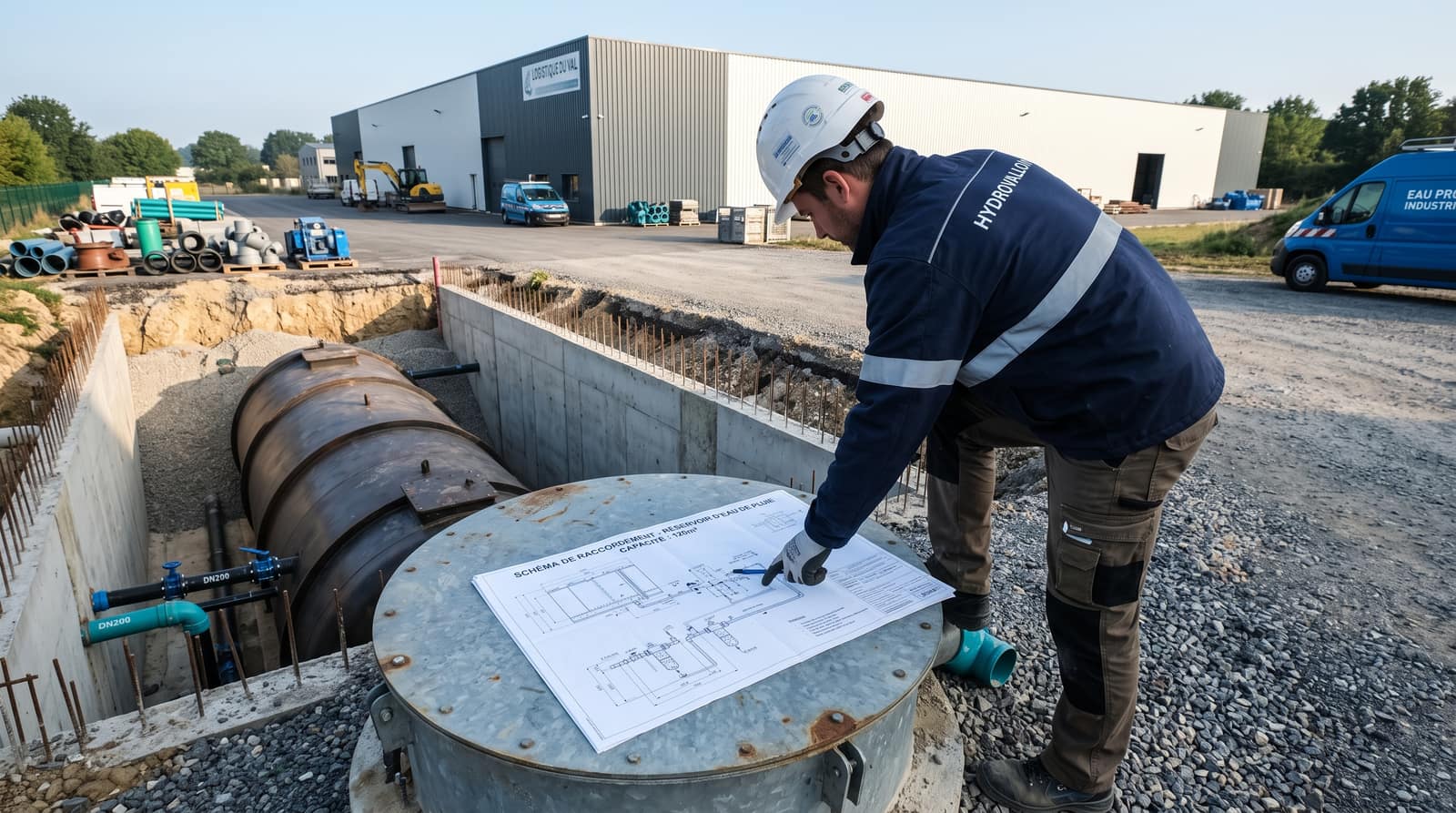 Quel volume de cuve enterrée choisir pour un bâtiment professionnel