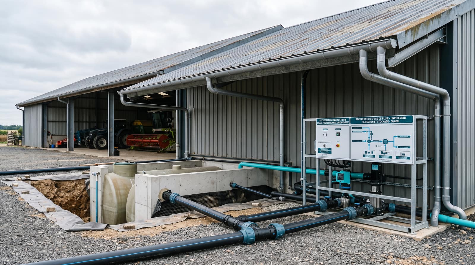 Irrigation agricole dans le Loiret : la place de l'eau de pluie face à la pression sur la ressource