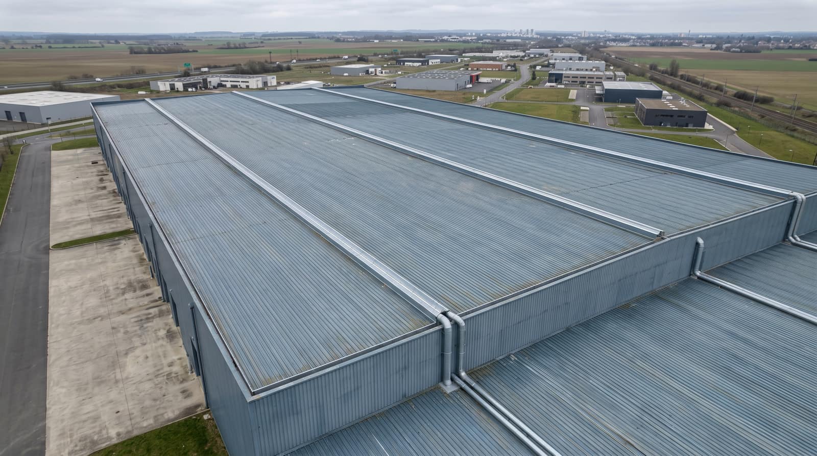 Quelle surface de toiture pour un projet de collecte d'eau de pluie industrielle