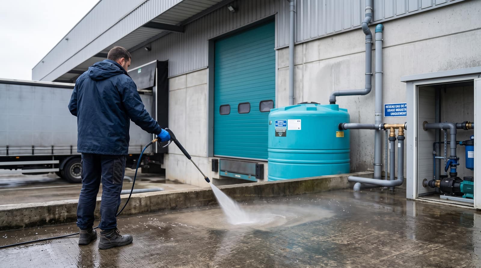 Le nettoyage industriel et le lavage des surfaces